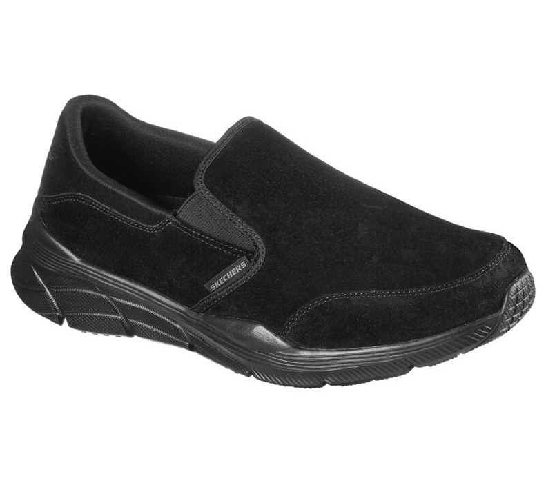 Skechers Relaxed Fit: Equalizer 4.0 - Myrko - Mens Slip On Shoes Black [AU-FP8251]